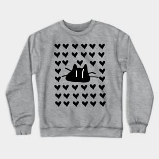 LOVE LOVE CAT Crewneck Sweatshirt